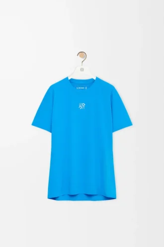 Aktiv T-shirt i teknisk jersey Blå