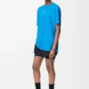 Aktiv T-shirt i teknisk jersey Blå