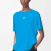 Aktiv T-shirt i teknisk jersey Blå