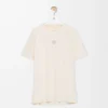 Aktiv T-shirt i teknisk jersey Elfenben Aktiv T-shirt i teknisk jersey Elfenben