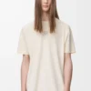 Aktiv T-shirt i teknisk jersey Elfenben Aktiv T-shirt i teknisk jersey Elfenben