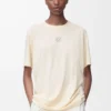 Aktiv T-shirt i teknisk jersey Elfenben Aktiv T-shirt i teknisk jersey Elfenben