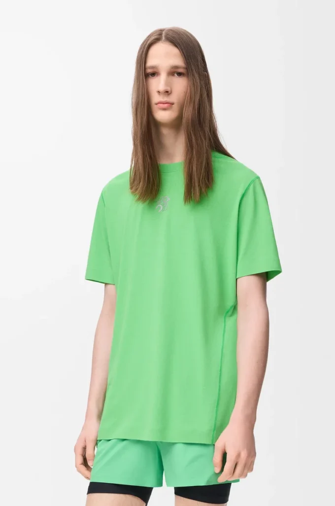 Aktiv T-shirt i teknisk jersey Grön Aktiv T-shirt i teknisk jersey Grön