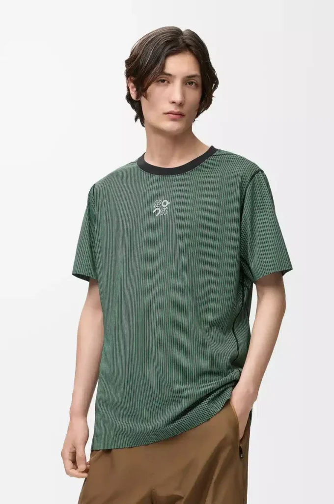 Aktiv T-shirt i teknisk jersey Grön/Svart