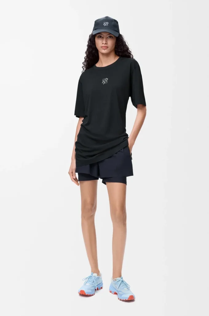 Aktiv T-shirt i teknisk jersey Svart Aktiv T-shirt i teknisk jersey Svart