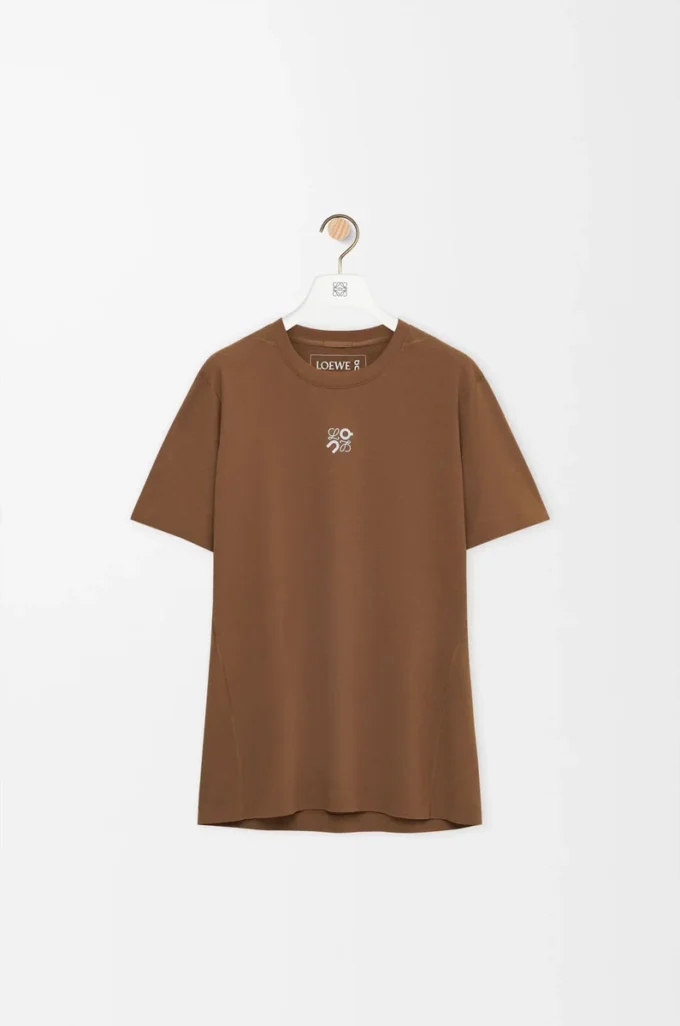 Aktiv T-shirt i teknisk jersey Toffee Aktiv T-shirt i teknisk jersey Toffee