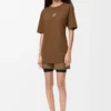 Aktiv T-shirt i teknisk jersey Toffee Aktiv T-shirt i teknisk jersey Toffee