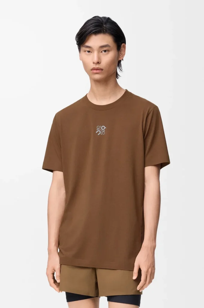 Aktiv T-shirt i teknisk jersey Toffee Aktiv T-shirt i teknisk jersey Toffee