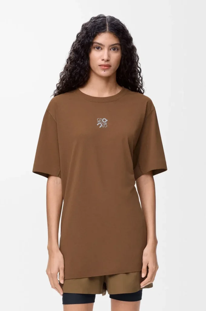 Aktiv T-shirt i teknisk jersey Toffee Aktiv T-shirt i teknisk jersey Toffee