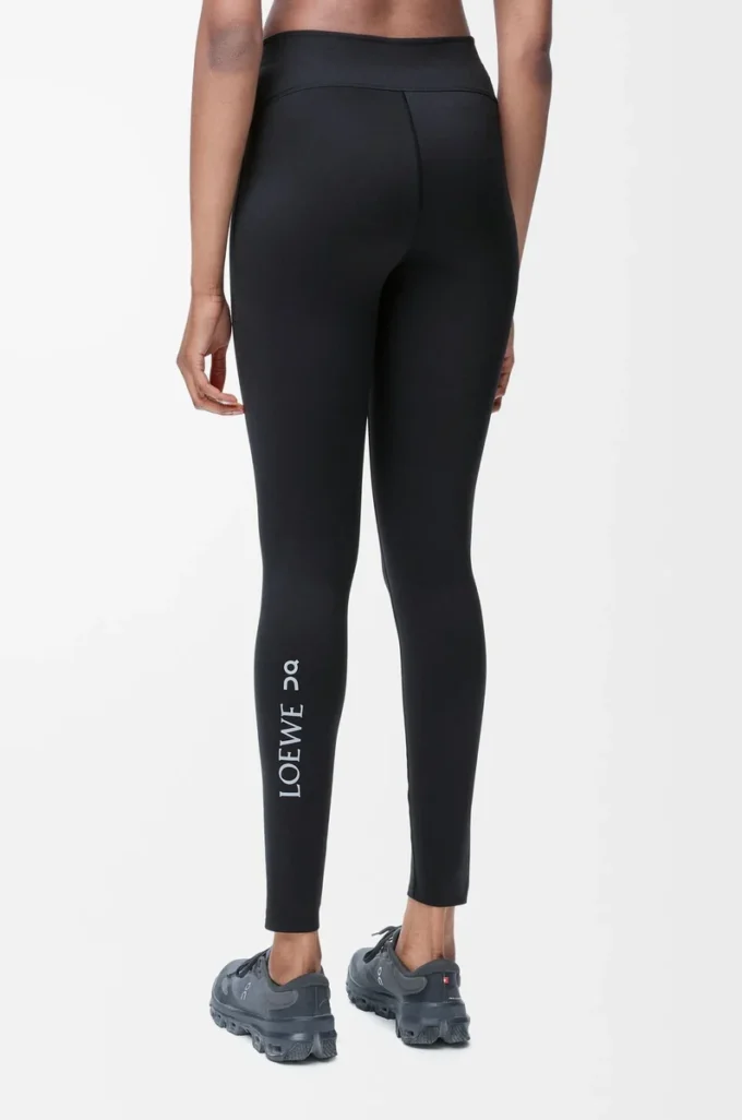 Aktiva tights i tekniskt jersey Svart Aktiva tights i tekniskt jersey Svart