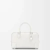 Amazona 23-väska i mjukt kornat kalvskinn Soft White Amazona 23-väska i mjukt kornat kalvskinn Soft White