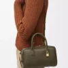 Amazona 23-väska i nappa kalvskinn Dark Khaki Amazona 23-väska i nappa kalvskinn Dark Khaki