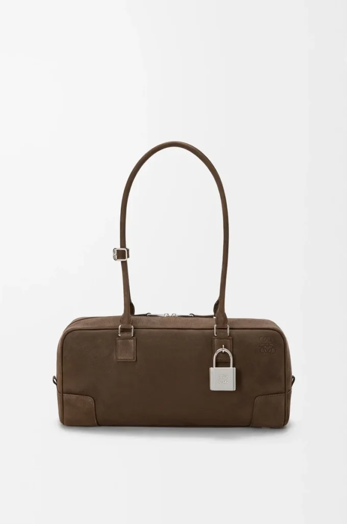 Amazona 31 kortare väska i kornigt nubuck Tundra Amazona 31 kortare väska i kornigt nubuck Tundra