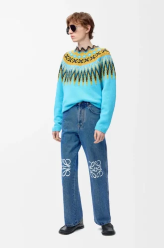 anagram baggy jeans i denim mid blue denim 2 330x498 - Anagram baggy jeans i denim Mid Blue Denim