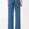 Anagram baggy jeans i denim Mid Blue Denim
