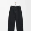 Anagram baggy jeans i denim Svart Anagram baggy jeans i denim Svart