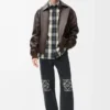 Anagram baggy jeans i denim Svart Anagram baggy jeans i denim Svart