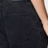 Anagram baggy jeans i denim Svart