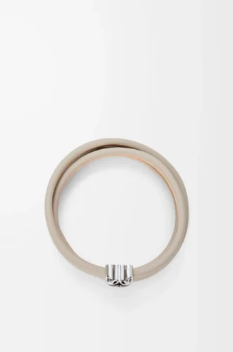 Anagram Bombé-armband i kalvskinn Corda