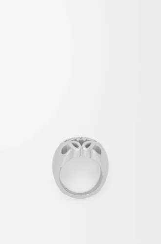 Anagram Bombé signetring i sterlingsilver Silver