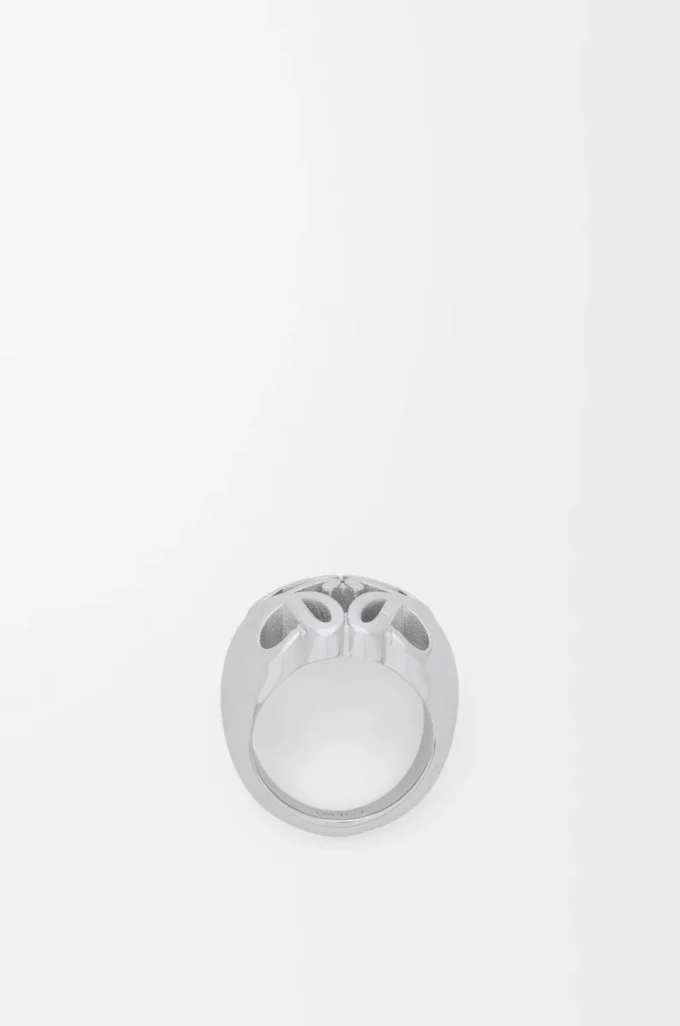 Anagram Bombé signetring i sterlingsilver Silver Anagram Bombé signetring i sterlingsilver Silver