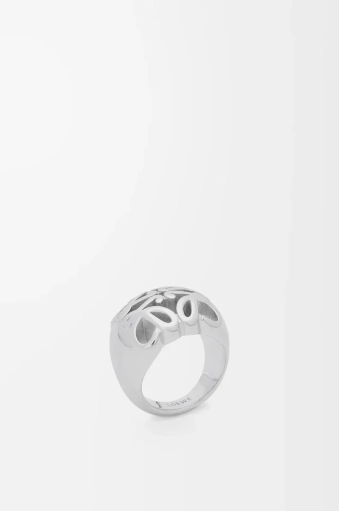 Anagram Bombé signetring i sterlingsilver Silver Anagram Bombé signetring i sterlingsilver Silver