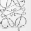 Anagram-brosch Silver Anagram-brosch Silver