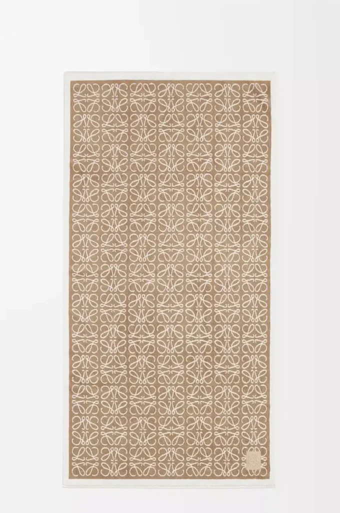 Anagram-handduk i bomull Beige Anagram-handduk i bomull Beige