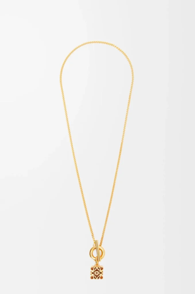 Anagram-hänge i sterlingsilver Guld Anagram-hänge i sterlingsilver Guld