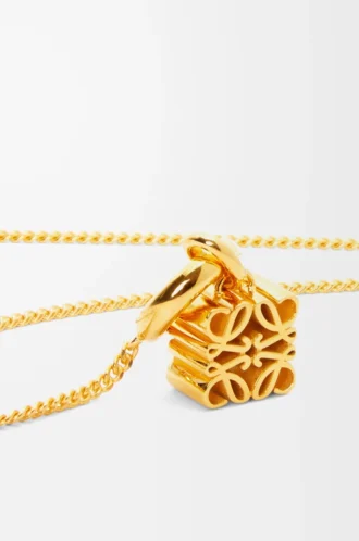 Anagram-hänge i sterlingsilver Guld