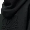 Anagram-hoodie med dragkedja i ull Svart Anagram-hoodie med dragkedja i ull Svart