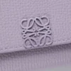 Anagram kontinental plånbok i kalvskinn med kornig struktur Dirty Mauve