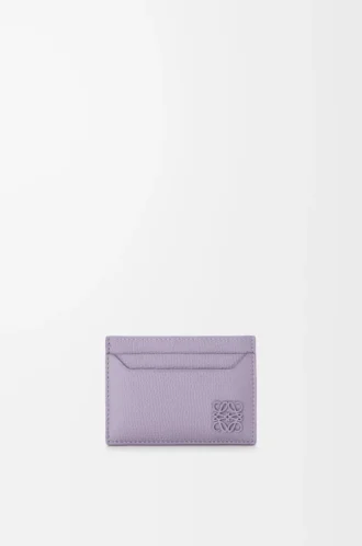 Anagram kortfodral i kalvskinn med kornig struktur Dirty Mauve