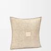 Anagram-kudde i ull och kashmir Beige Anagram-kudde i ull och kashmir Beige