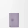 Anagram liten vertikal plånbok i kalvskinn med kornig struktur, Dirty Mauve