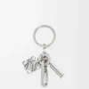Anagram-nyckelring Silver