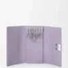 Anagram nyckelväska i kalvskinn med kornig struktur, Dirty Mauve Anagram nyckelväska i kalvskinn med kornig struktur, Dirty Mauve