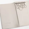 Anagram nyckelväska i kornigt kalvskinn Light Ghost Anagram nyckelväska i kornigt kalvskinn Light Ghost