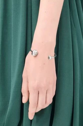 Anagram Pebble armring i sterlingsilver Silver