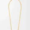 Anagram Pebble halsband i sterlingsilver och kristaller Guld/Flerfärgat