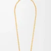 Anagram Pebble halsband i sterlingsilver och kristaller Guld/Flerfärgat