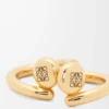 Anagram Pebble mini hoop örhängen i sterlingsilver Guld Anagram Pebble mini hoop örhängen i sterlingsilver Guld
