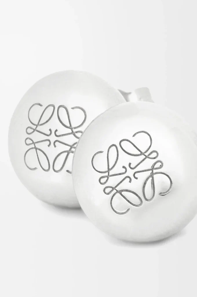 Anagram Pebble örhängen i sterlingsilver Silver Anagram Pebble örhängen i sterlingsilver Silver