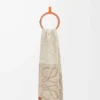 Anagram-scarf i alpacka och ull Beige/Vit Anagram-scarf i alpacka och ull Beige/Vit