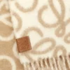 Anagram-scarf i alpacka- och ullblandning Beige/Vit Anagram-scarf i alpacka- och ullblandning Beige/Vit