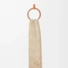 Anagram-scarf i ull och kashmir Beige Anagram-scarf i ull och kashmir Beige