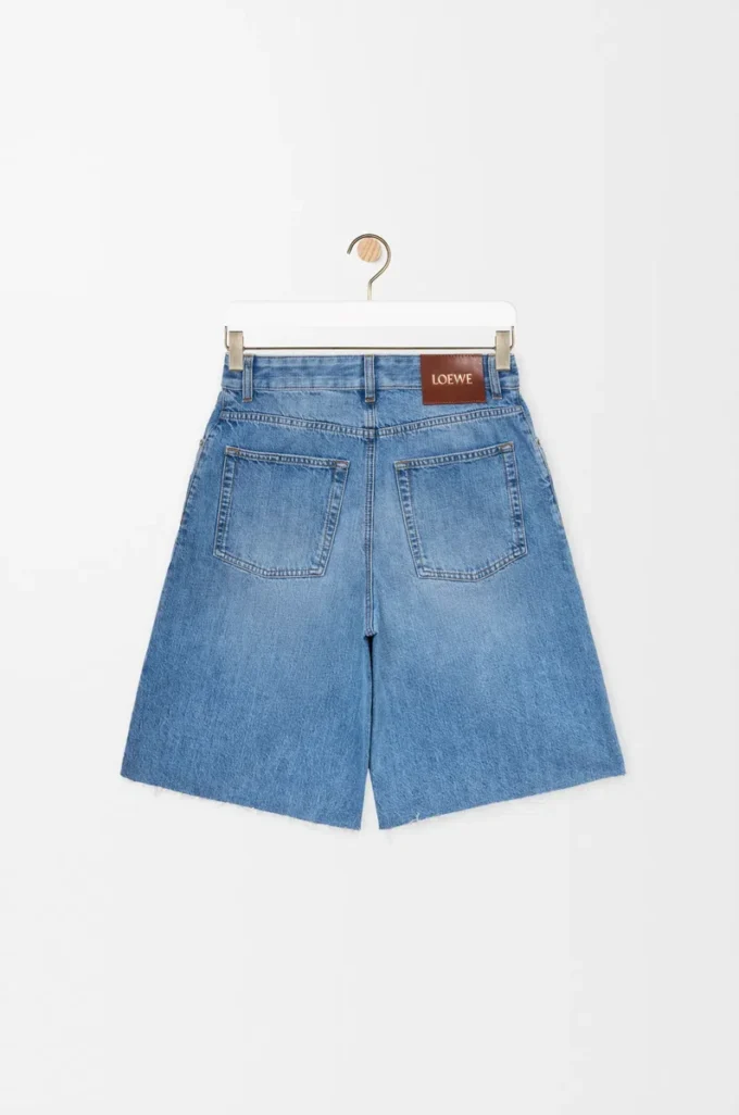 Anagram-shorts i denim Tvättad denim Anagram-shorts i denim Tvättad denim