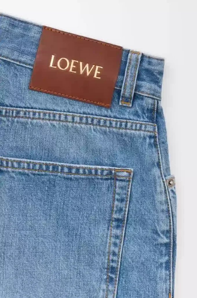 Anagram-shorts i denim Tvättad denim Anagram-shorts i denim Tvättad denim