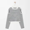Anagram-tröja i ull Off-white/Navy Anagram-tröja i ull Off-white/Navy