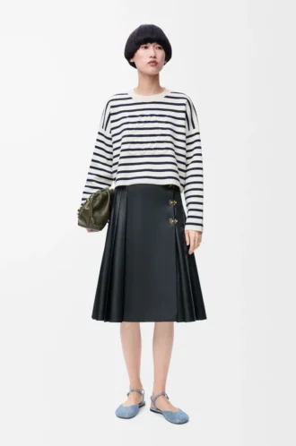 Anagram-tröja i ull Off-white/Navy